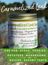 Load image into Gallery viewer, Caramelized Leek Ghee - 12 oz. | 3.5 oz. glass jar