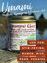 Load image into Gallery viewer, Umami Ghee - 12 oz. | 3.5 oz. glass jar