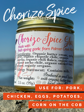 Load image into Gallery viewer, Chorizo Spice Ghee - 12 oz. | 3.5 oz. glass jar
