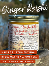 Load image into Gallery viewer, Ginger Reishi Ghee - 12 oz. | 3.5 oz. glass jar
