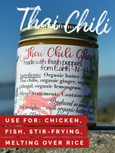 Load image into Gallery viewer, Thai Chili Ghee - 12 oz. | 3.5 oz. glass jar
