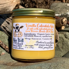 Load image into Gallery viewer, Vanilla Calendula Ghee - 12oz. | 3.5oz. glass jar
