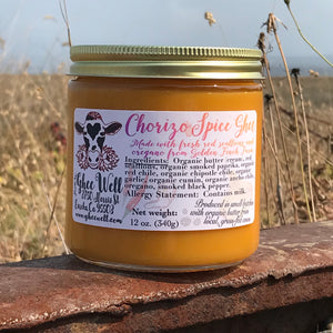 Chorizo Spice Ghee - 12oz. glass jar