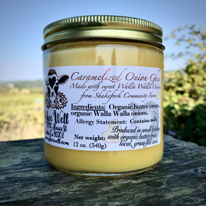 Caramelized Onion Ghee - 12oz. glass jar